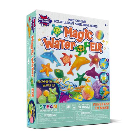 Spark your child's curiosity with the magic water elf toy